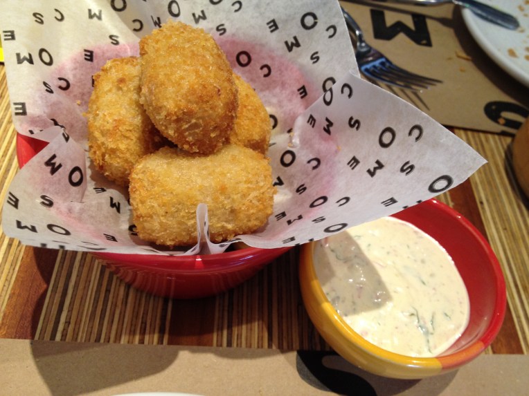 croquettes & cajun salsa