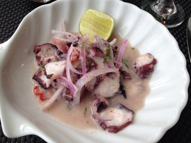 octopus ceviche