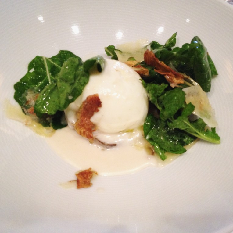 artichoke and poached egg - Malabar // asliceofperu