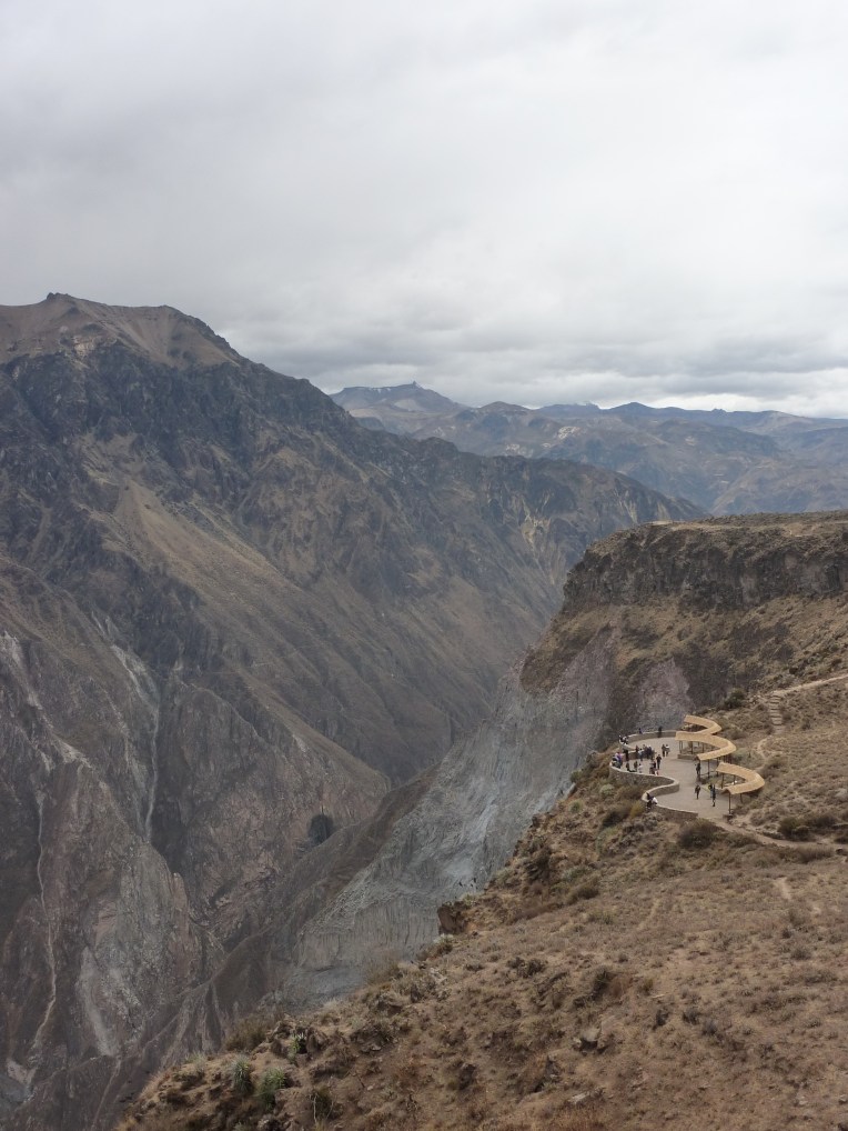 lower viewing platform // A Slice of Peru