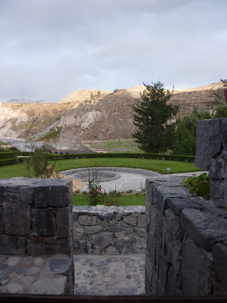 view from the window - Colca Lodge // A Slice of Peru