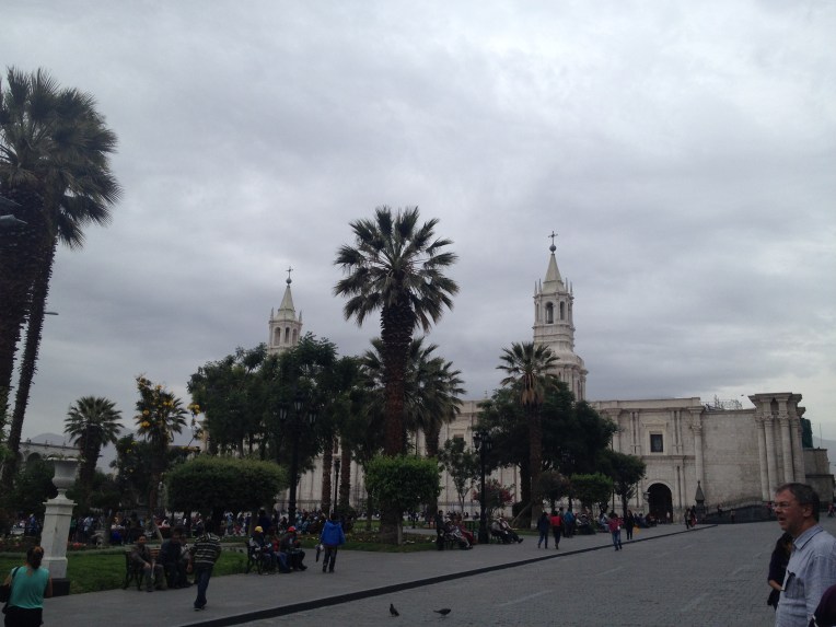 main square, Arequipa // A Slice of Peru
