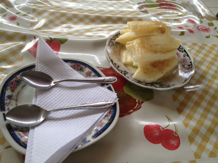 Queso helado, Mercado San Camilo, Arequipa // A Slice of Peru