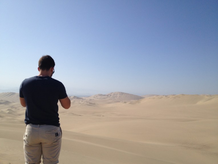 sand dunes, Huacachina // A Slice of Peru