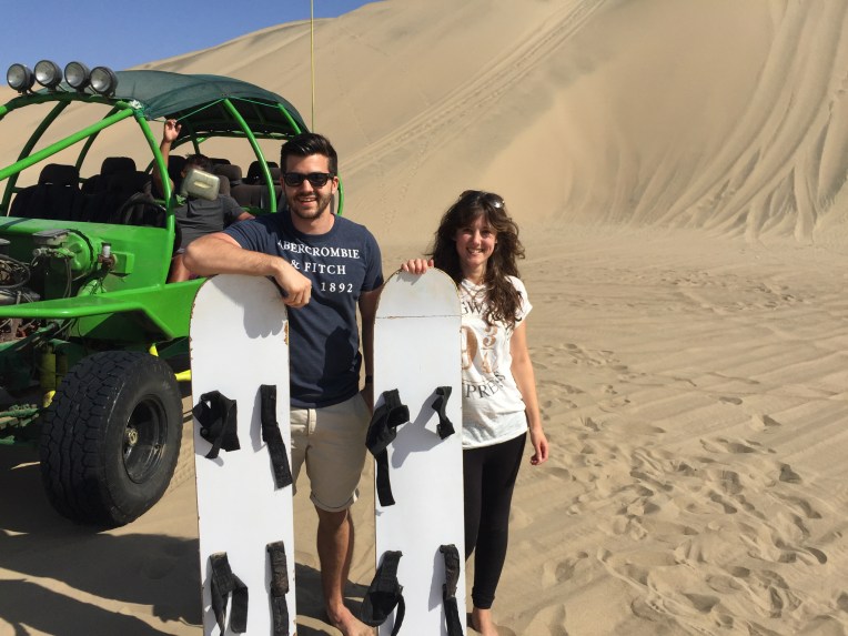 sand dunes, Huacachina // A Slice of Peru
