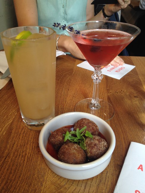 cocktails and croquetas, Casita Andina // A Slice of Peru